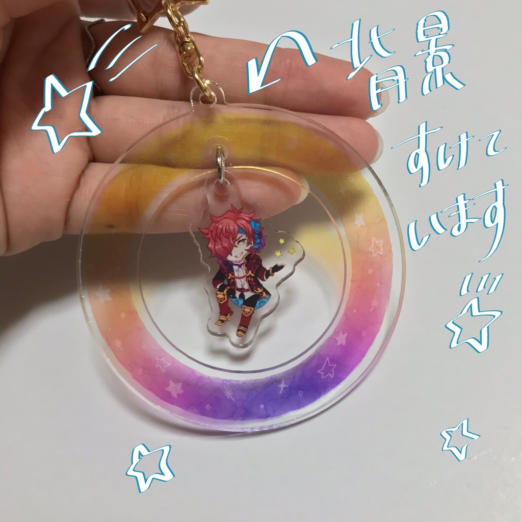 ゆら　アクキー ゆらゆらアクキー缶バッジ（ミウ&リント） | Project Rabbie