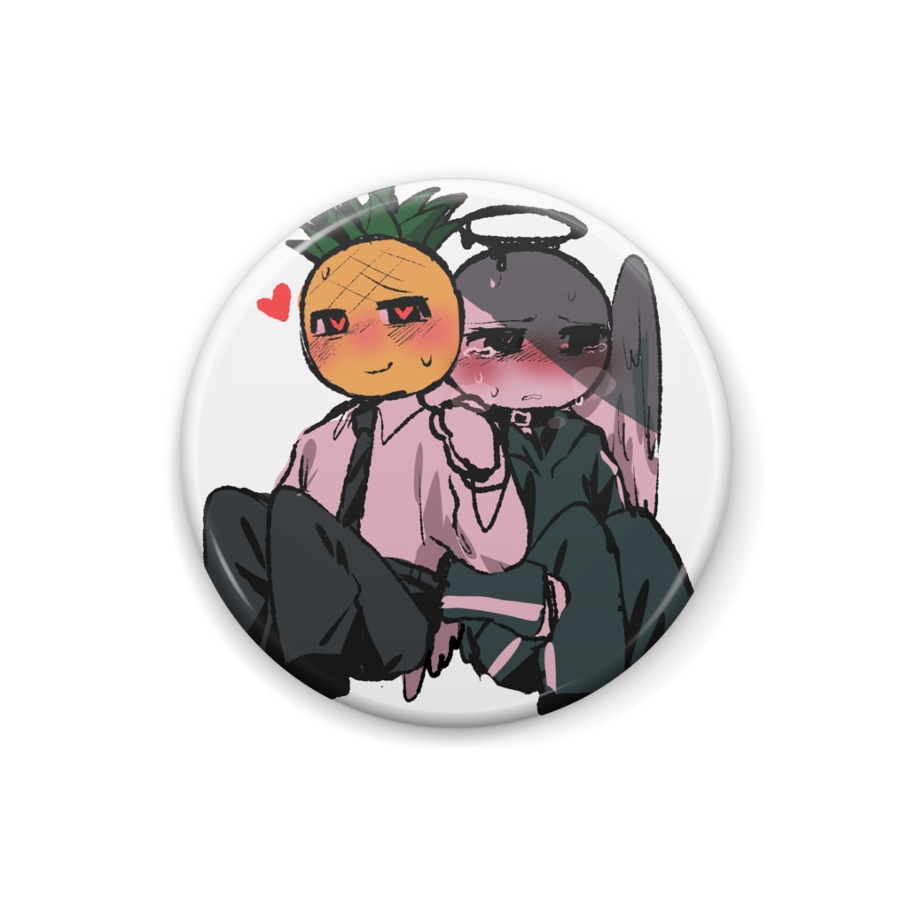 ナップルに捕まってる絵