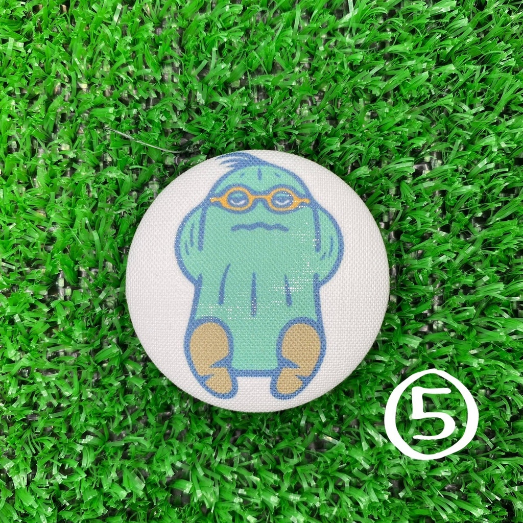 はせのくるみボタン髪留め2