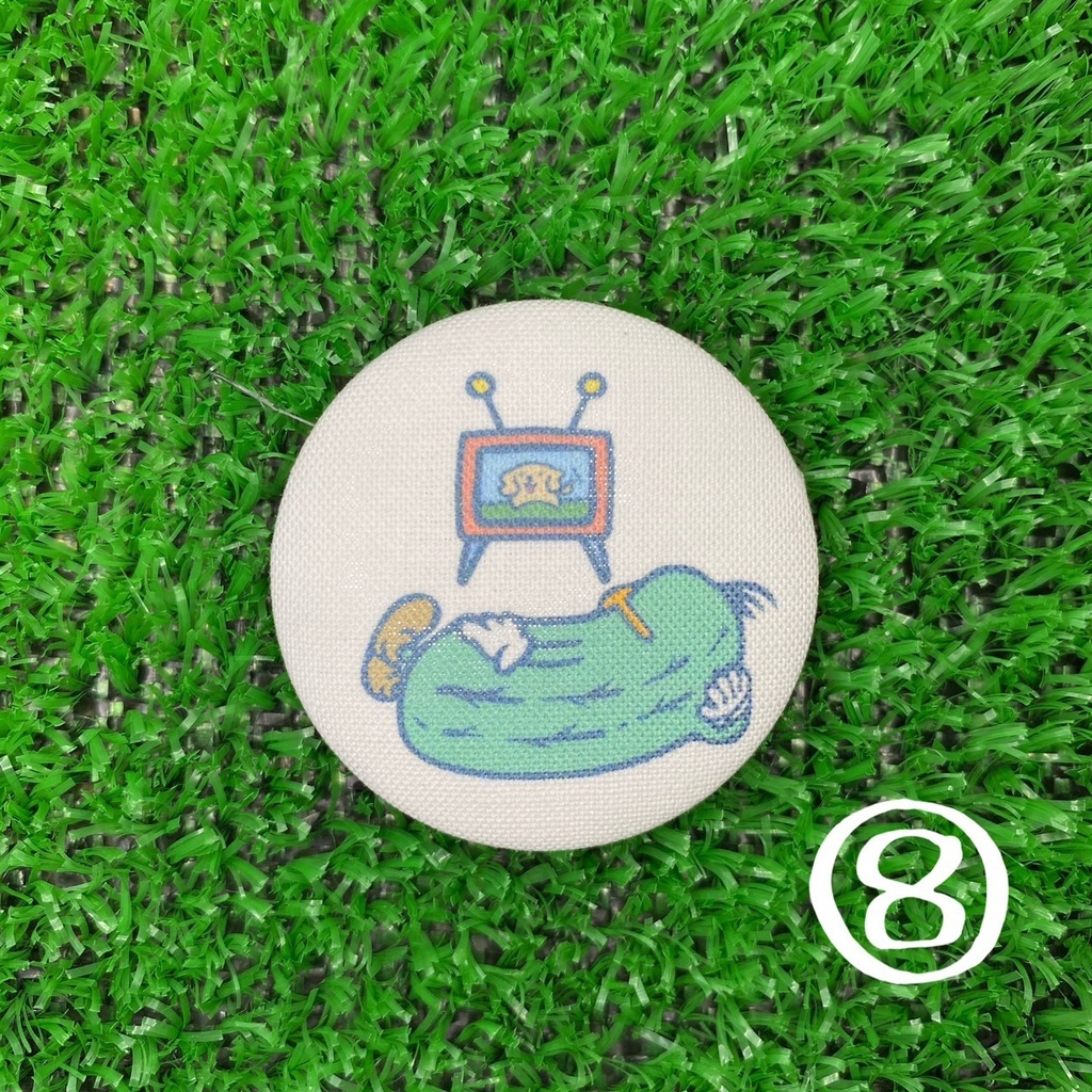 はせのくるみボタン髪留め2