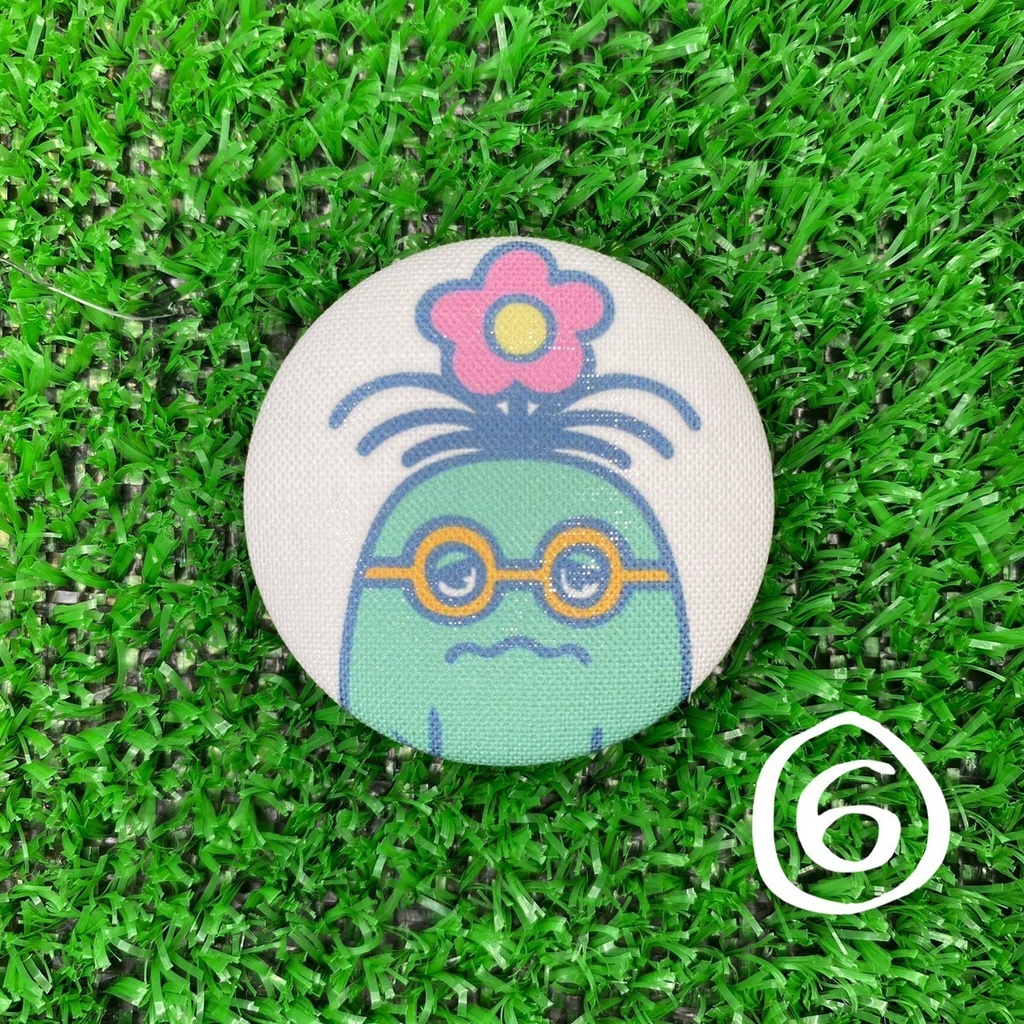 はせのくるみボタン髪留め2