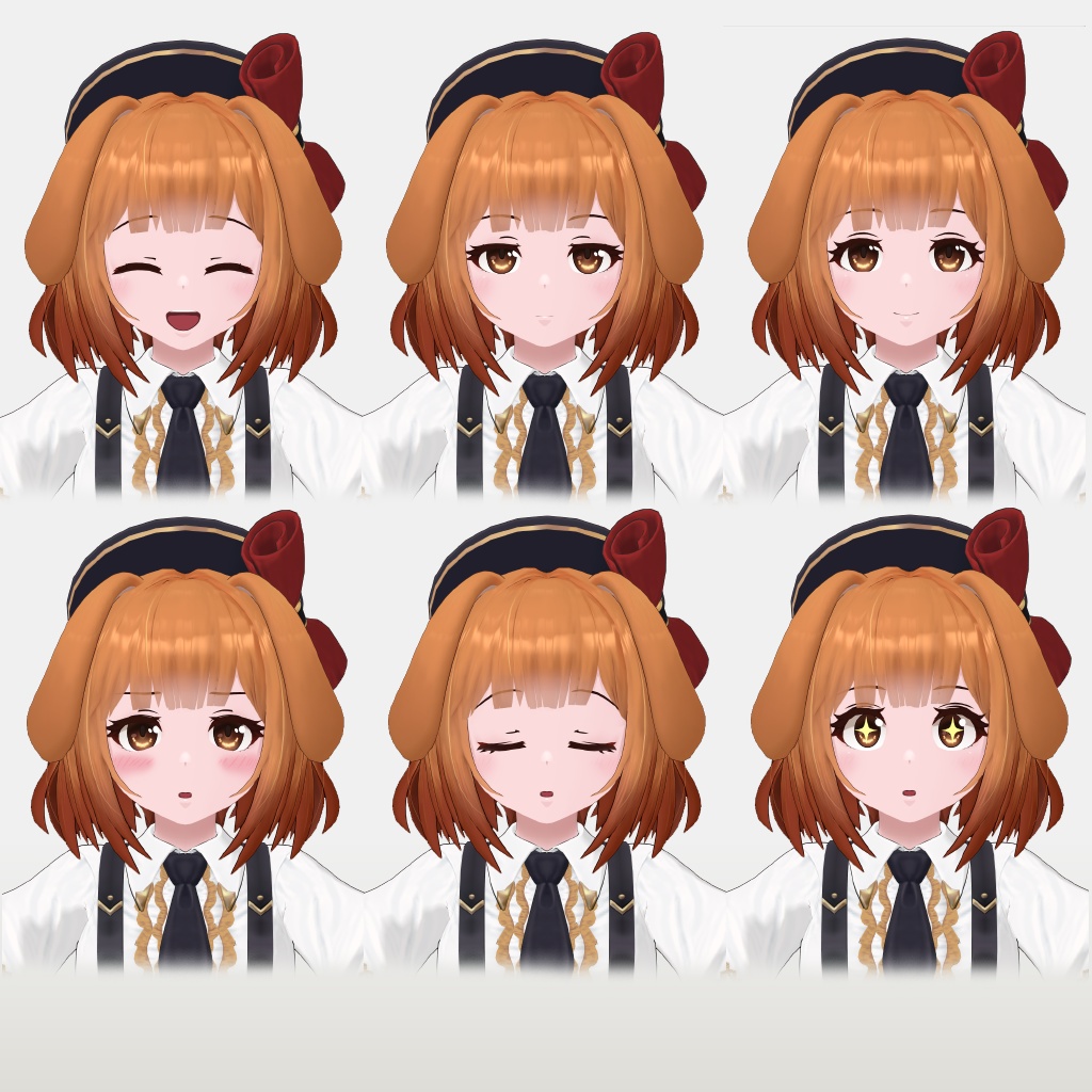 《オリジナル3Dモデル》モフル - Moflu