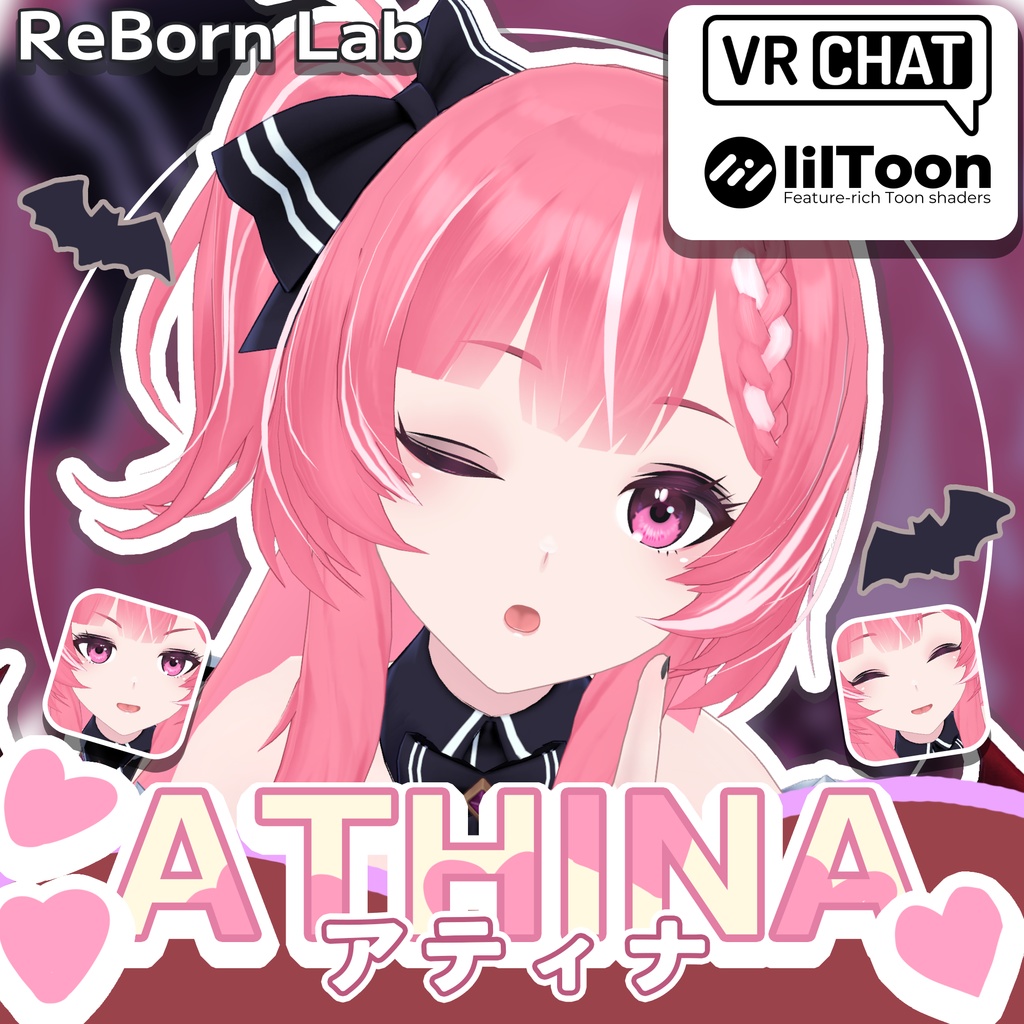 《オリジナル3Dモデル》 アティナ - Athina
