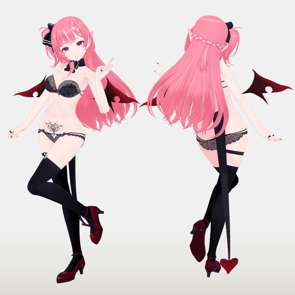 《オリジナル3Dモデル》 アティナ - Athina