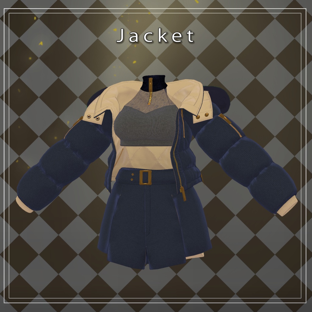 【3Dモデル衣装】PromBelly