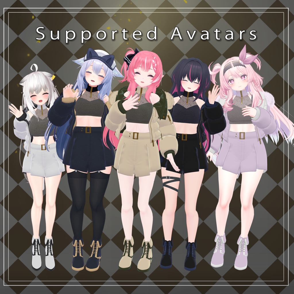 【3Dモデル衣装】PromBelly