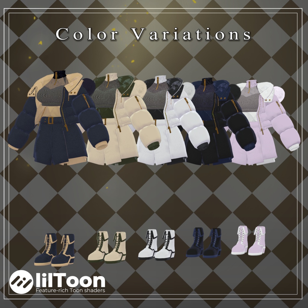 【3Dモデル衣装】PromBelly