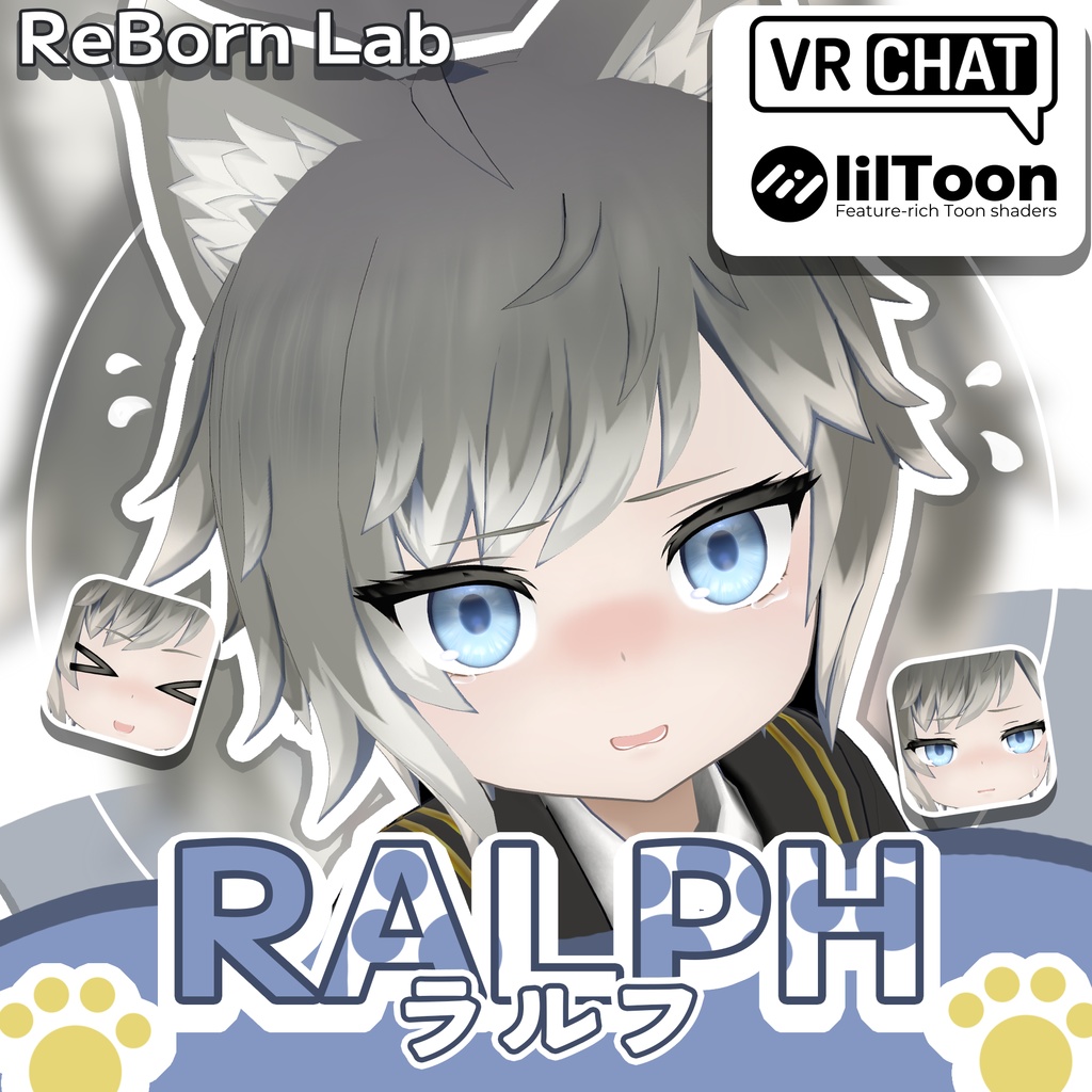 【Happy Holidays割引対象】オリジナル3Dモデル ≪ ラルフ - Ralph - ≫