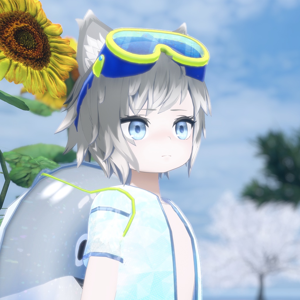 【3Dモデル衣装】AquaFlex SwimShorts【ラルフ対応】