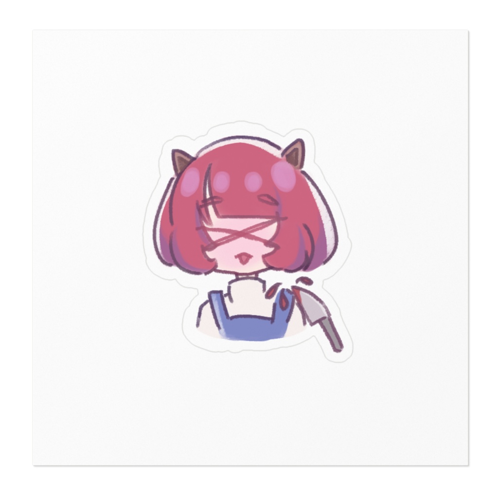 ラココの血抜き ステッカー