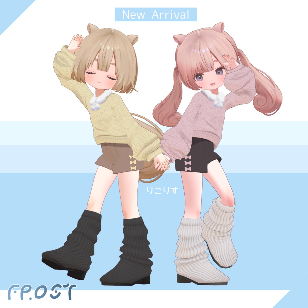 【6 Avatars FullPack】LOVE ME RABBIT/ラブミー・ラビット【VRchat想定・MA設定済】