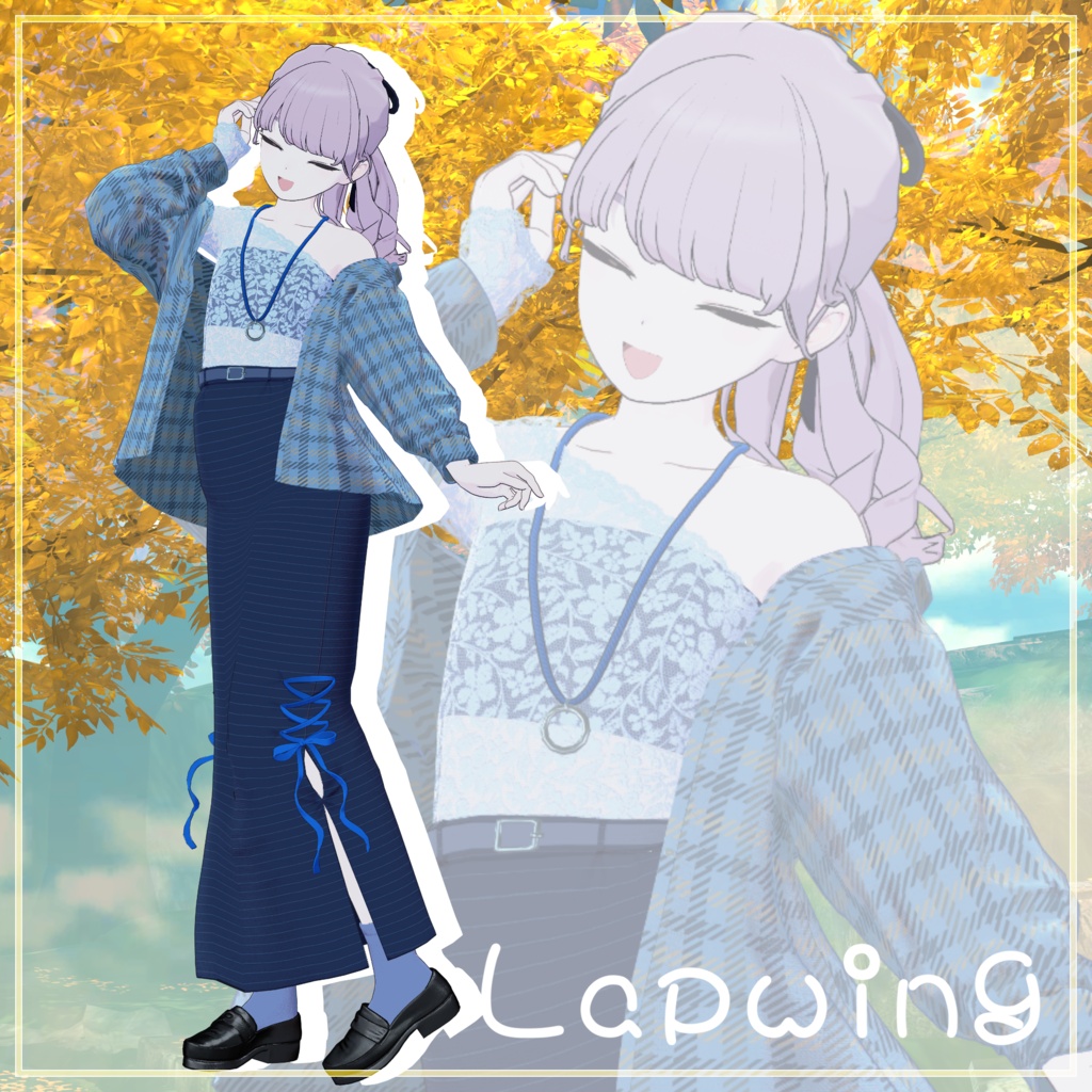 SALE!!【8アバター対応】風待ちレディ【VRchat想定・MA設定済】