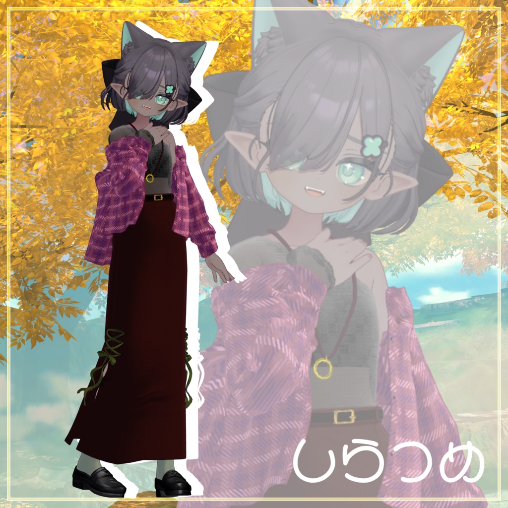 SALE!!【8アバター対応】風待ちレディ【VRchat想定・MA設定済】
