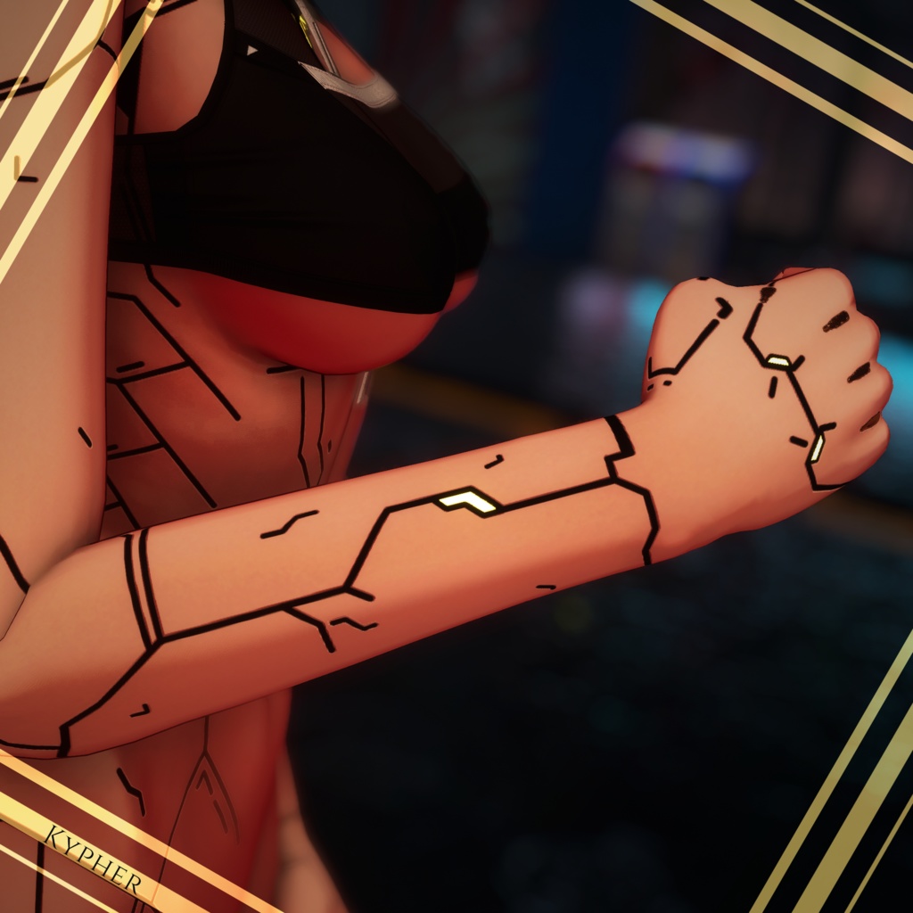 Cybernetic Conversion Tattoo / サイバネティック変換