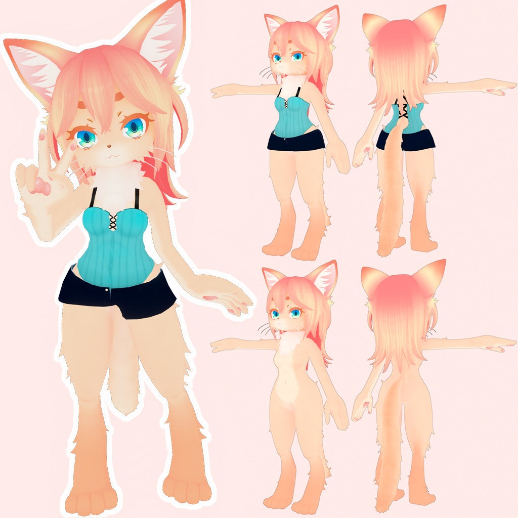 3Dモデル「ピーチ・ソマリ」