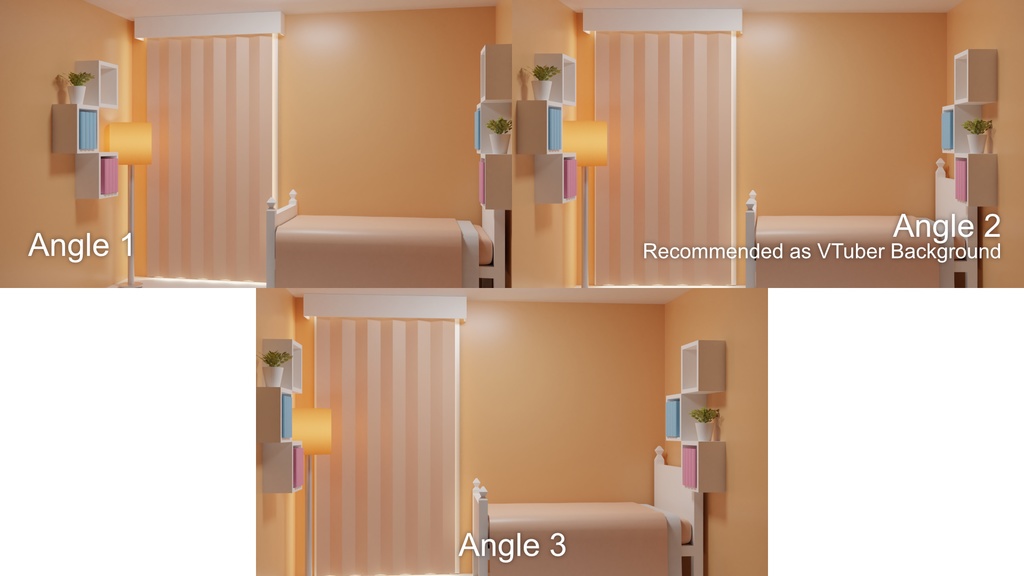 (Pre-Rendered 3D) Room Background For VTuber