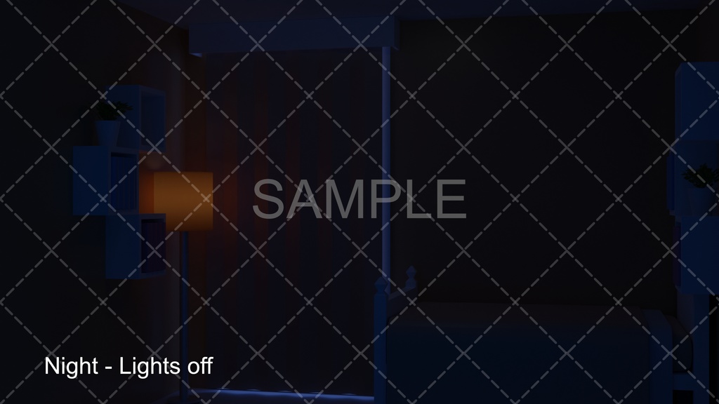 (Pre-Rendered 3D) Room Background For VTuber