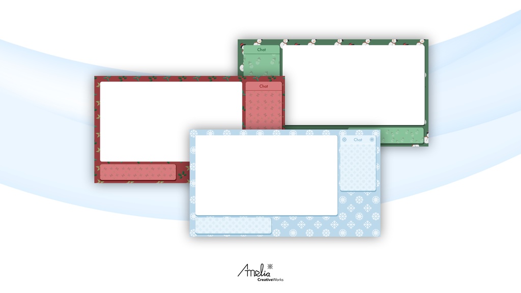 [ Freebies ] Christmas & Winter Stream Layout