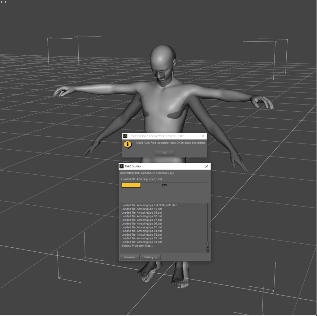 Legacy Clone Generator for Genesis 9 for Daz Studio