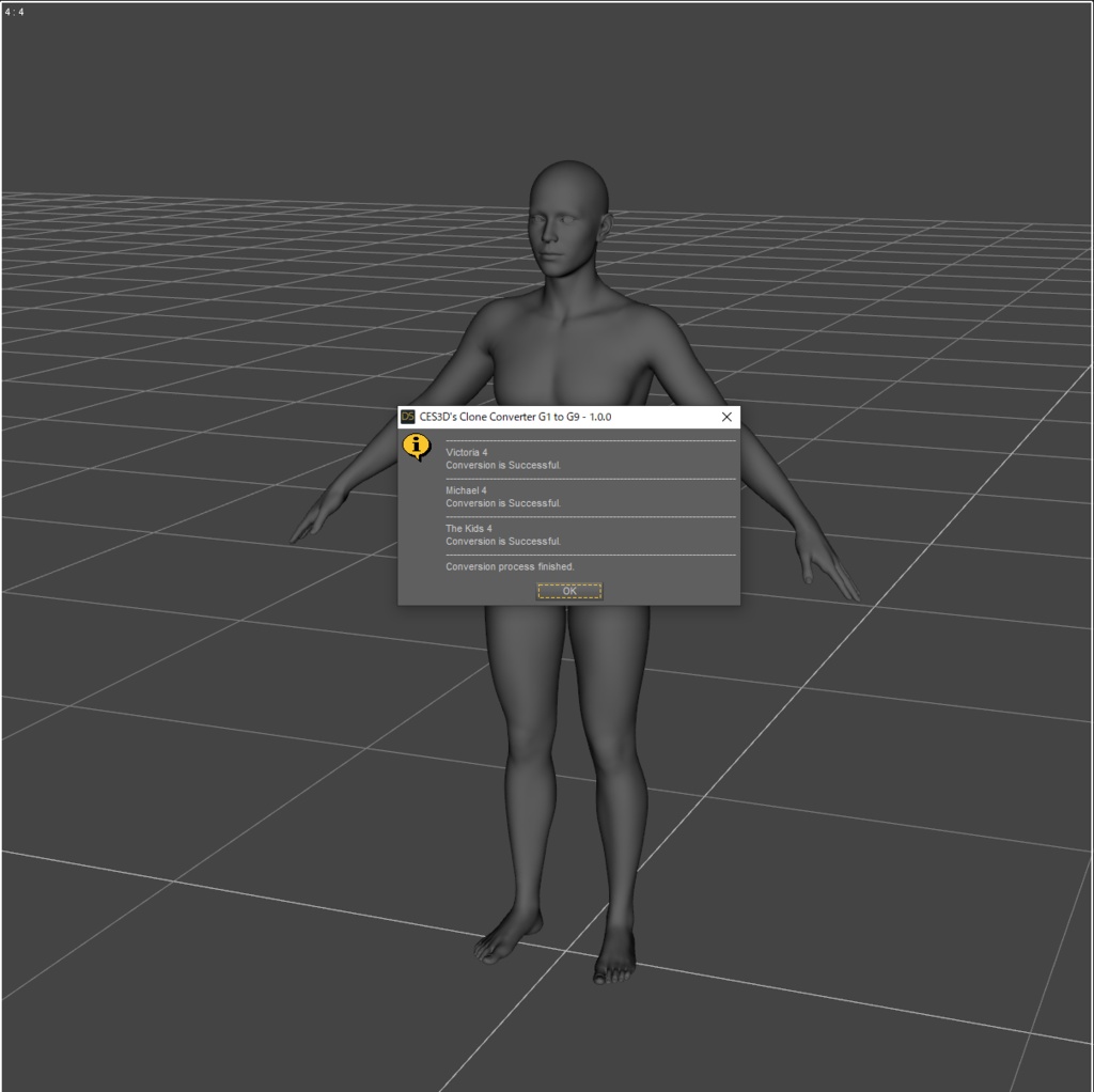 Legacy Clone Generator for Genesis 9 for Daz Studio