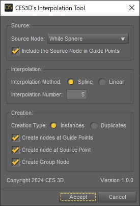 Interpolation Tool for Daz Studio