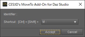 MoveTo Add-On for Daz Studio