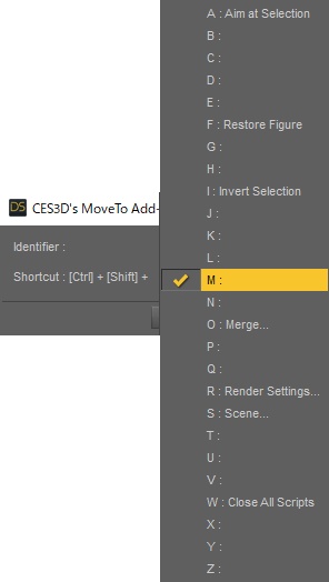 MoveTo Add-On for Daz Studio