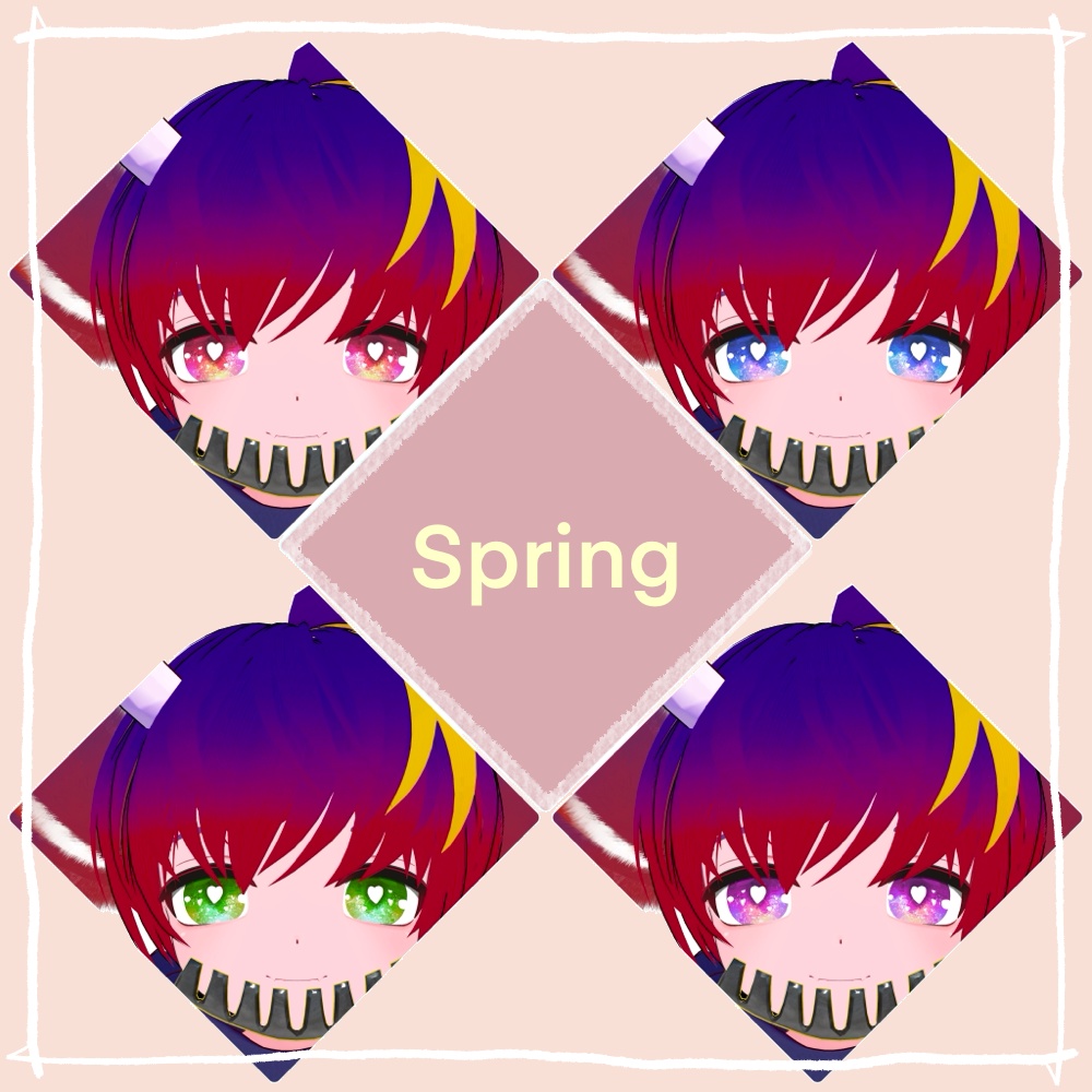 【ひゅーじょん君対応】春夏秋冬Eyes