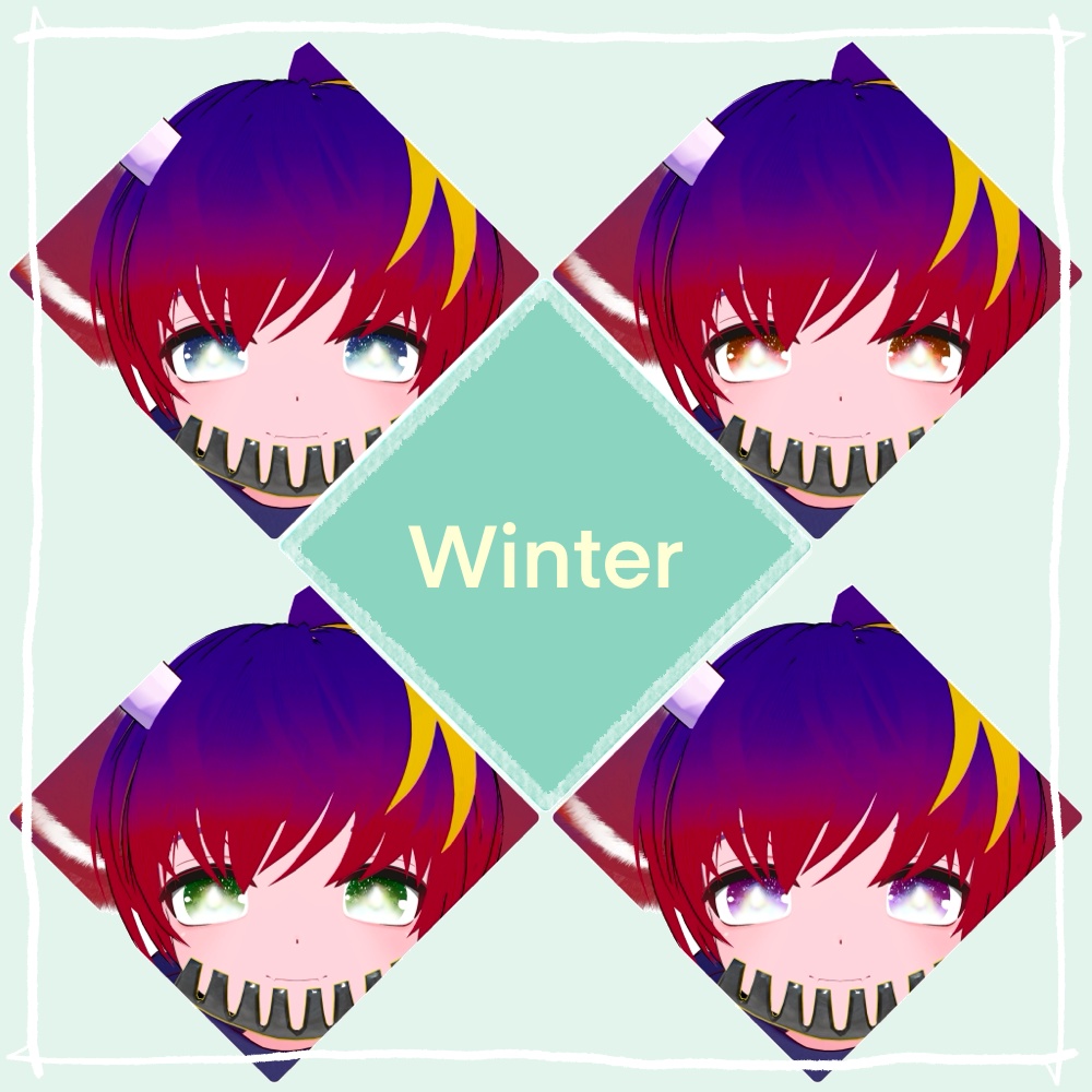 【ひゅーじょん君対応】春夏秋冬Eyes