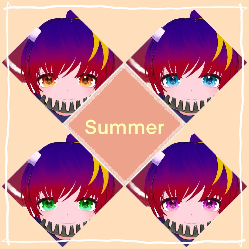 【ひゅーじょん君対応】春夏秋冬Eyes