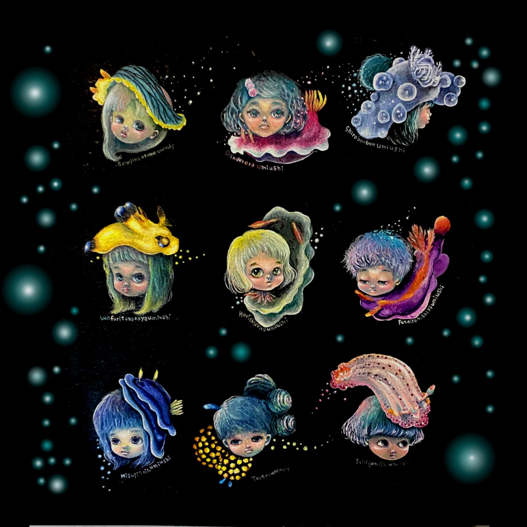 トートバッグ - L 「ウミウシ」