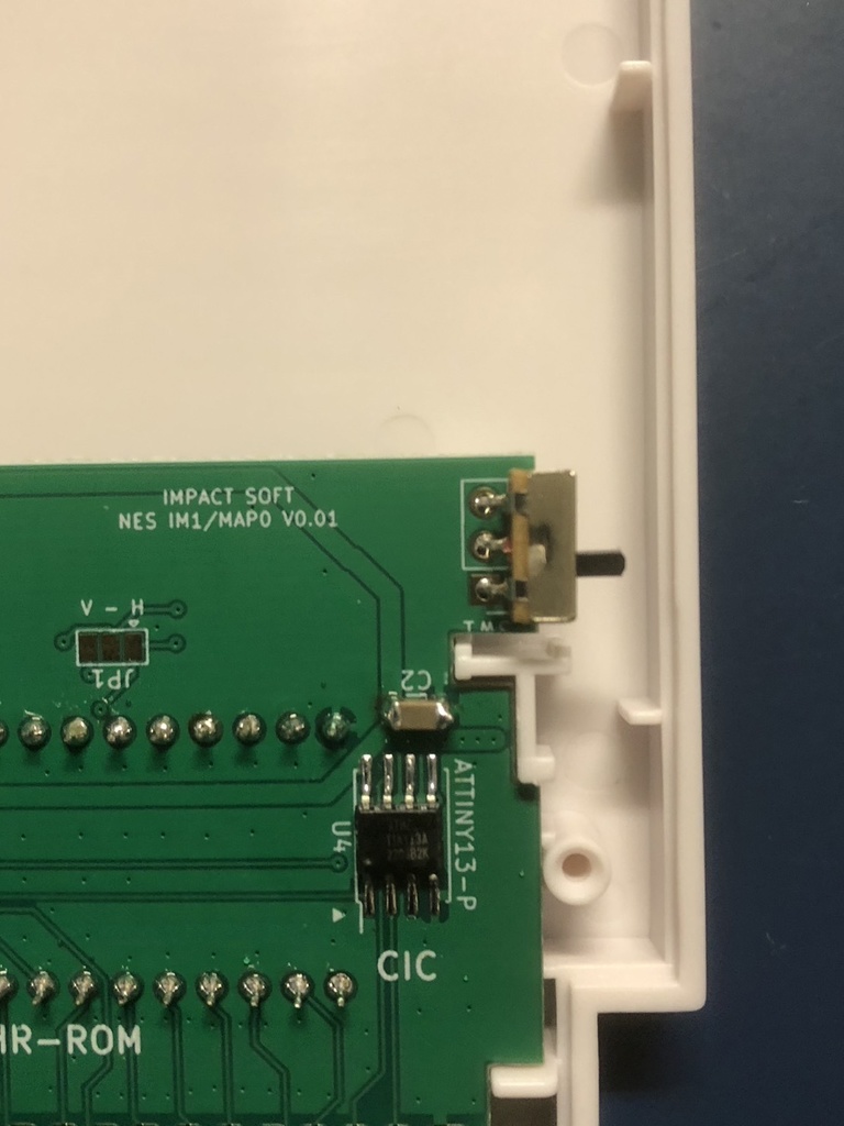 NES用 mapper 0フラッシュカートリッジ