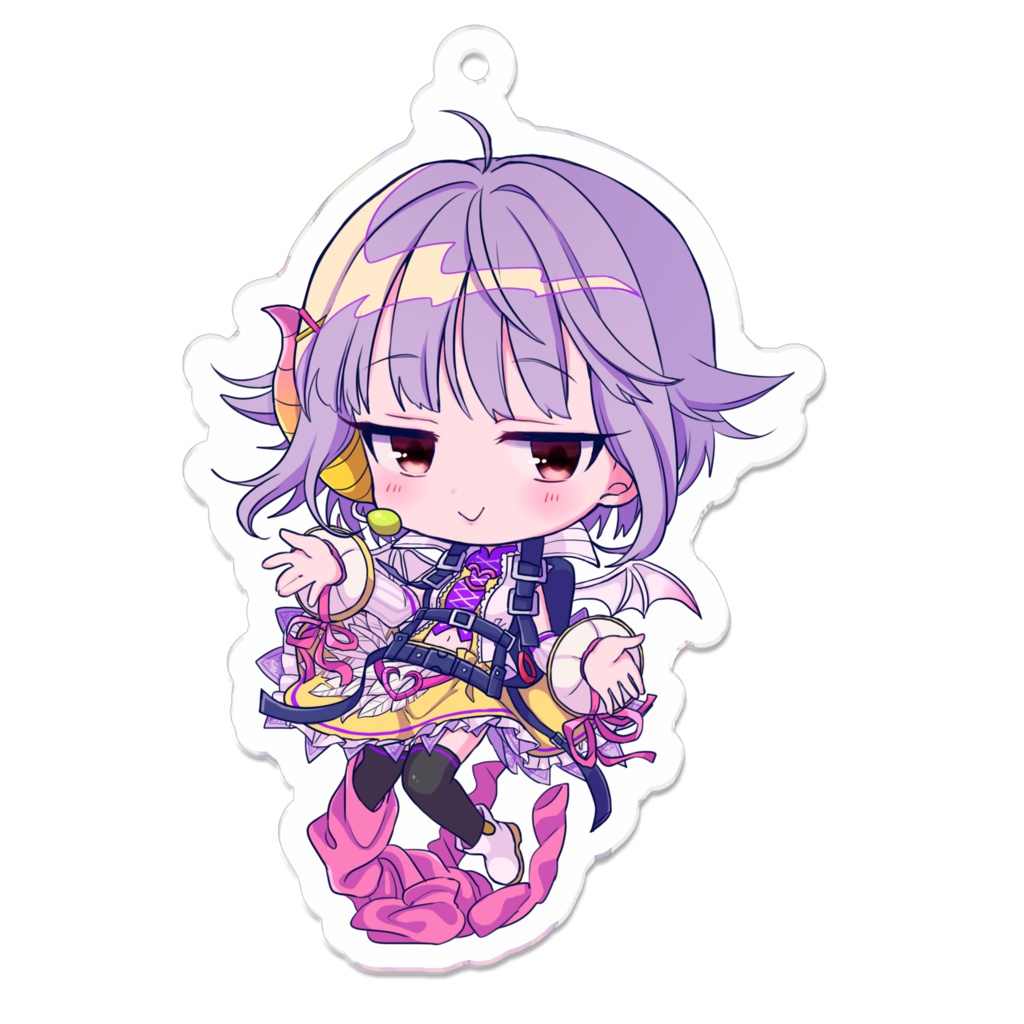 ちゅうぶらりん幸子ちゃんアクキー