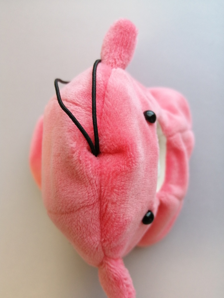 10cm〜13cm ぬいぐるみ用 かぶりもの めんだこ 着ぐるみ 服 メンダコ