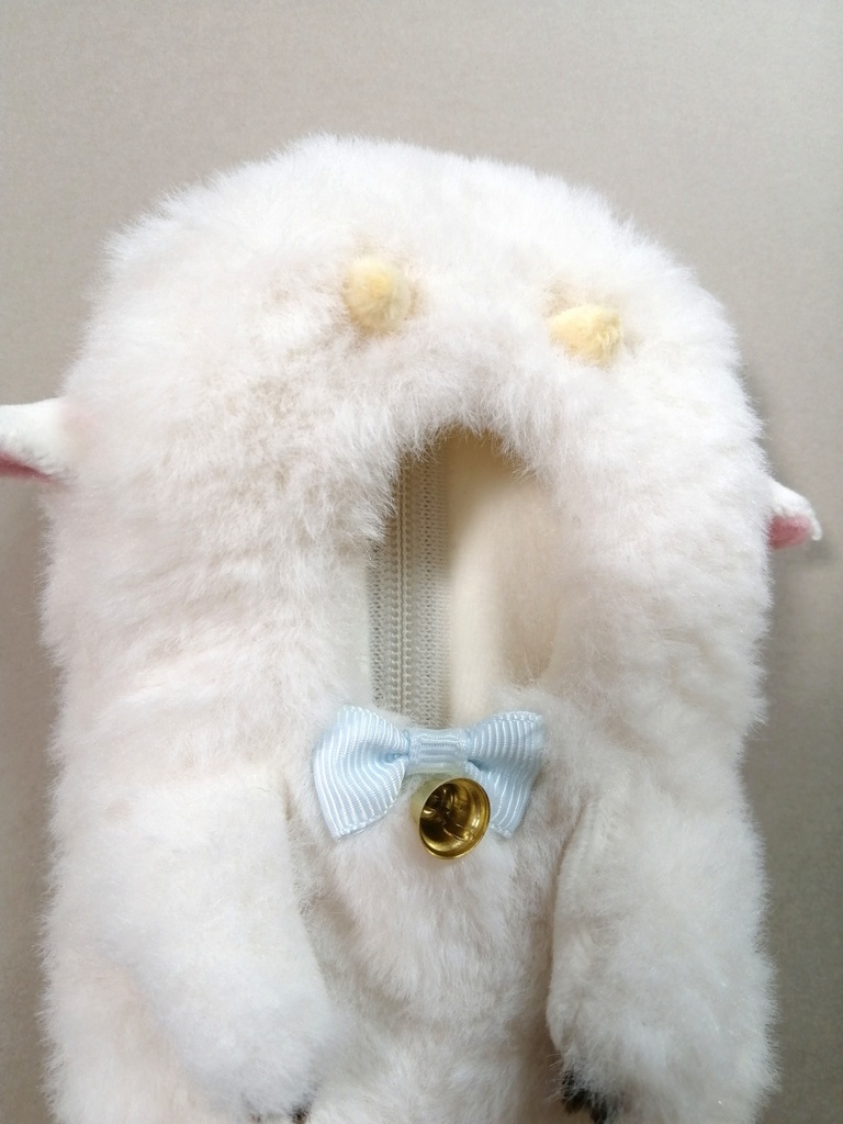 10cm-11cm ぬいぐるみ用 着ぐるみ ヤギ 山羊 服 ぬい服