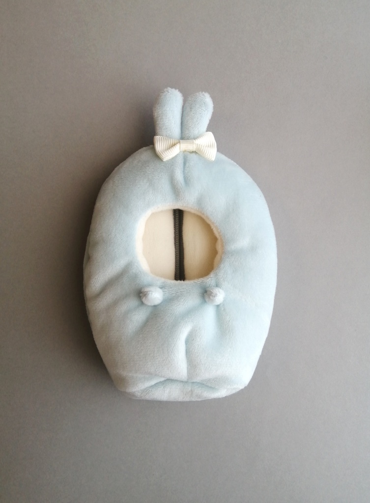 10cm〜11cm ぬいぐるみ用 着ぐるみ もちもちうさぎ 兎 服 ぬい服