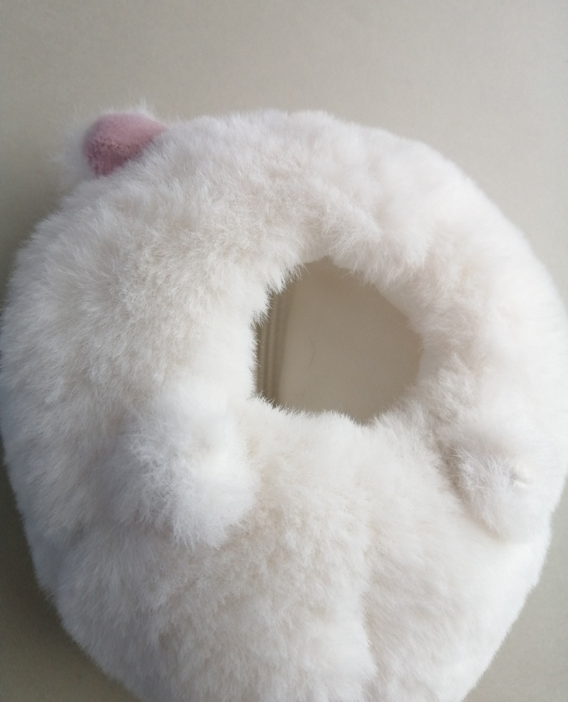 10cm〜11cm ぬいぐるみ用 着ぐるみ まんまる猫(ちびしっぽ) 服 ぬい服