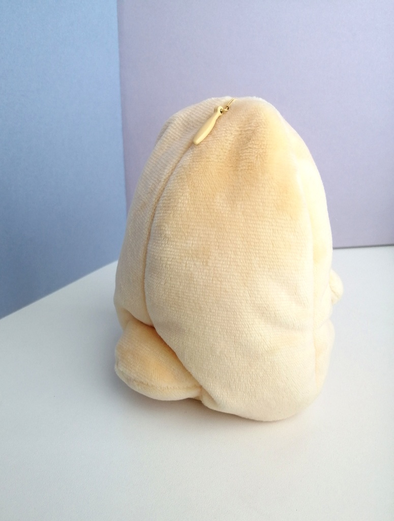 【生地変更あり】10cm〜11cm ぬいぐるみ用 着ぐるみ ひよこ・あひる(もちもちVer.) ヒヨコ アヒル 服 ぬい服