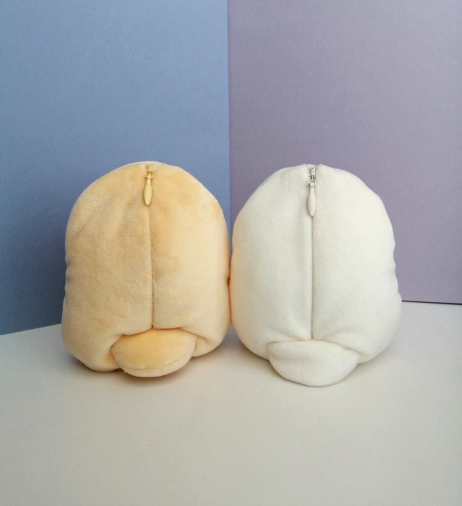 【生地変更あり】10cm〜11cm ぬいぐるみ用 着ぐるみ ひよこ・あひる(もちもちVer.) ヒヨコ アヒル 服 ぬい服