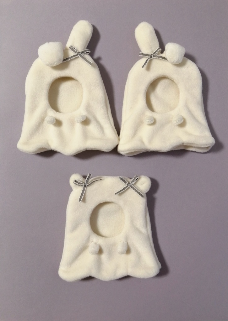 10cm〜13cmぬいぐるみ用　かぶりもの　どうぶつおばけ　着ぐるみ　服　お化け　ハロウィン
