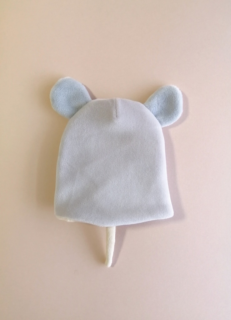 10cm〜13cmぬいぐるみ用 かぶりもの ねずみおばけ 着ぐるみ 服