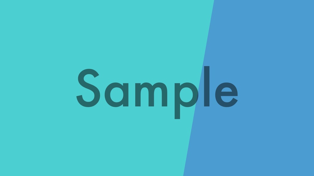 【無料トランジション】扇状スイープ左→右の動画素材(シンプル)