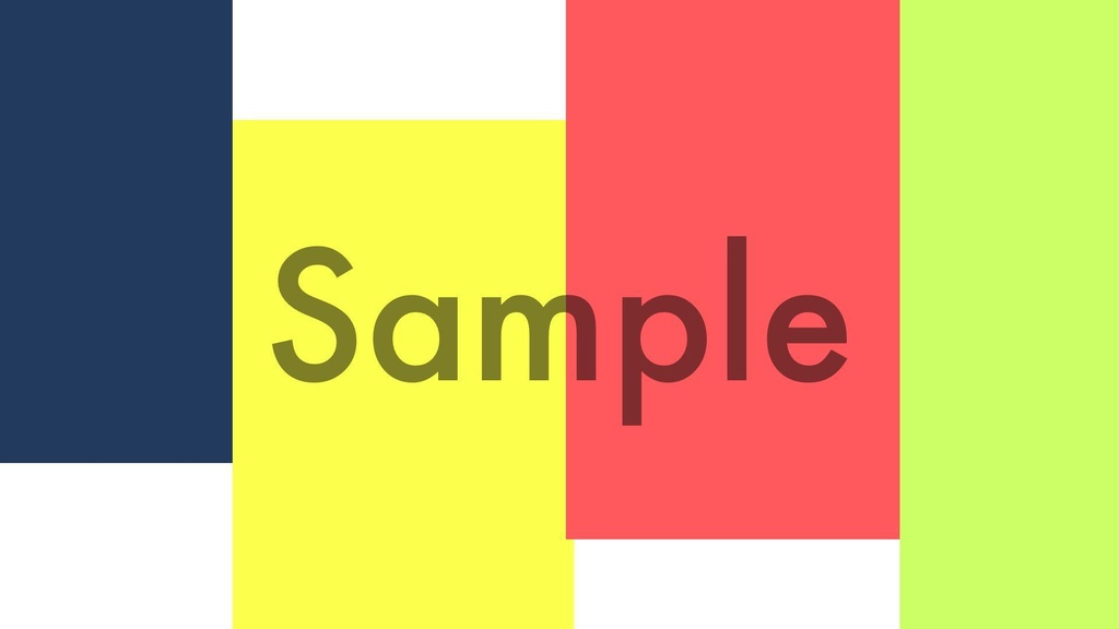 【無料トランジション】使いやすいシンプル動画素材（スライド）