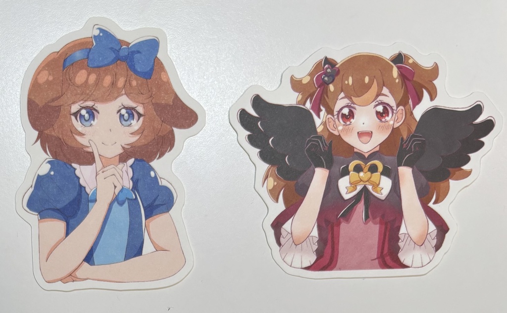 パムパム&こむぎ　シール2枚セット