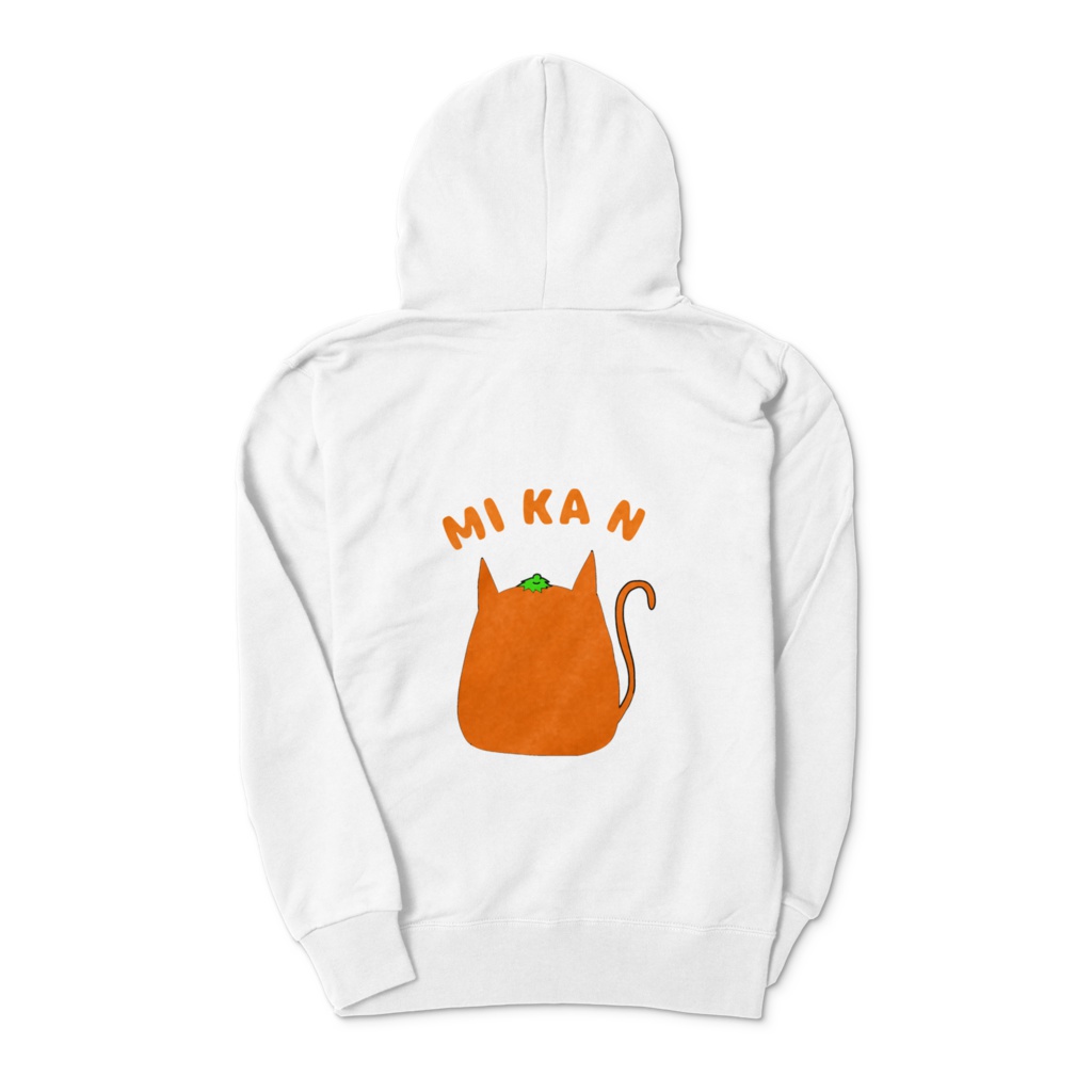 みかんちゃんパーカー (白)