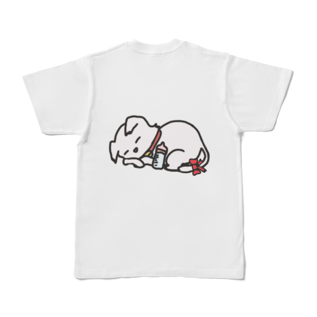 ミルルキャットTシャツ(すやすや)