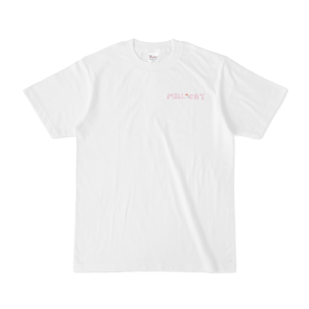ミルルキャットTシャツ(すやすや)
