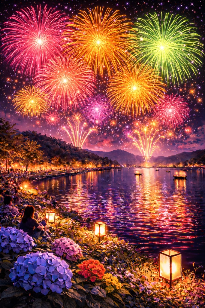 魅力的な花火4選