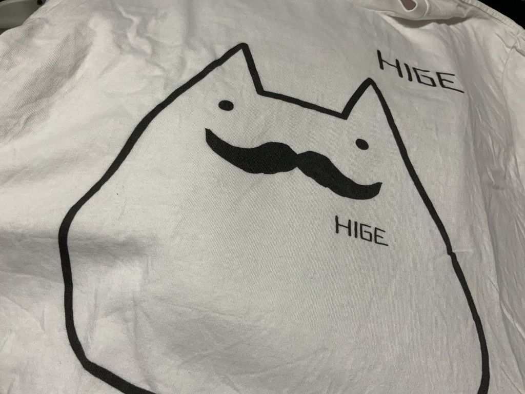 ねこひげTシャツ
