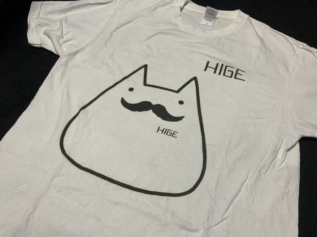 ねこひげTシャツ